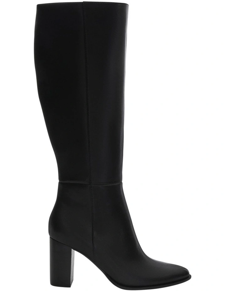 Jetset Boots In Black Leather image 1