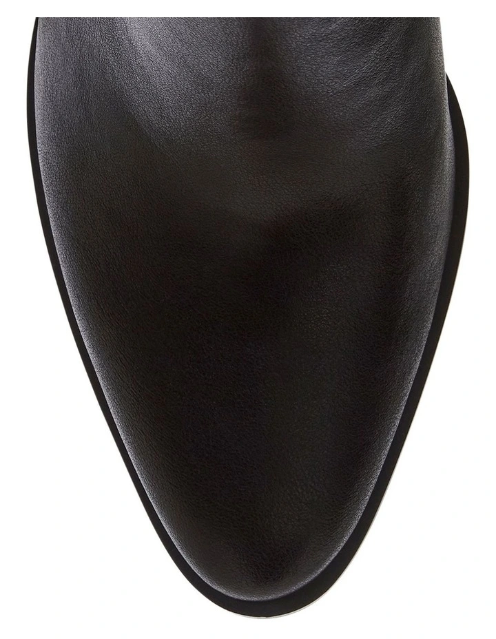 Jetset Boots In Chocolate Leather image 4