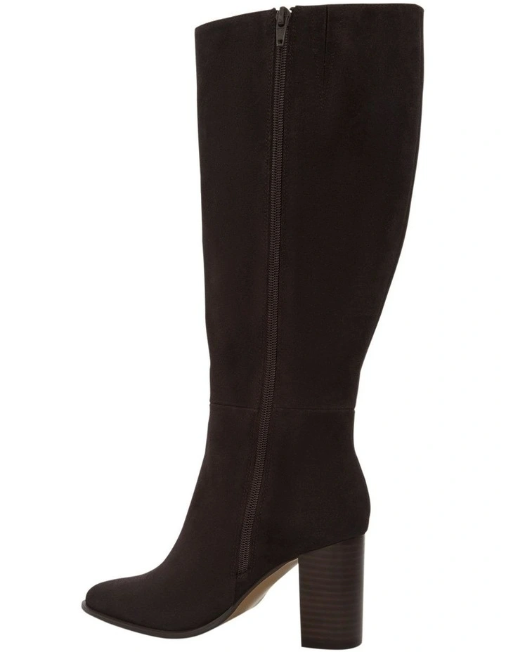 Jetset Boots in Chocolate Suede image 4