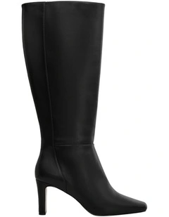 Daria Boots In Black Leather