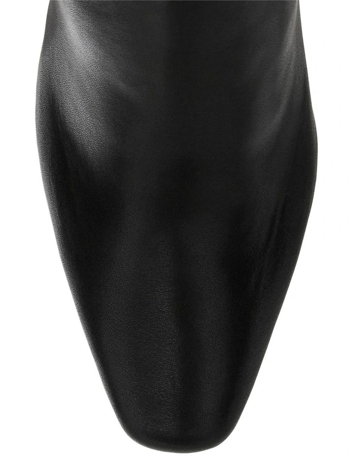 Daria Boots In Black Leather image 4