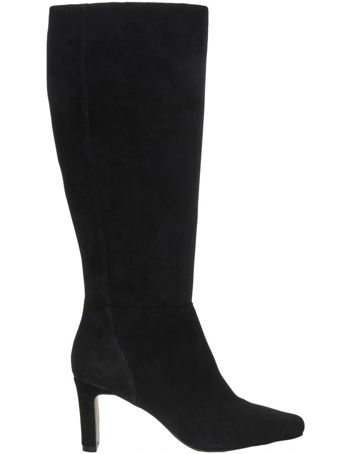 Daria Boots In Black Suede image 1