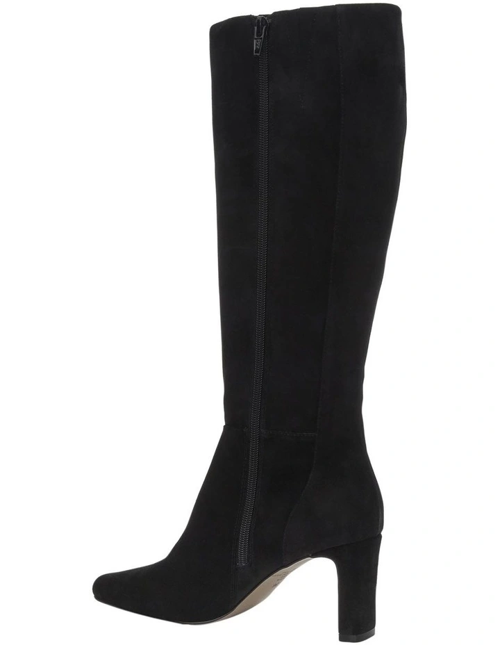 Daria Boots In Black Suede image 3