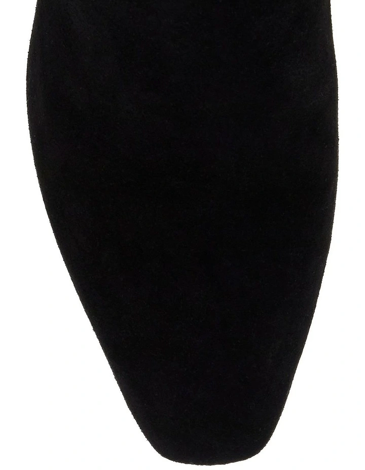 Daria Boots In Black Suede image 4