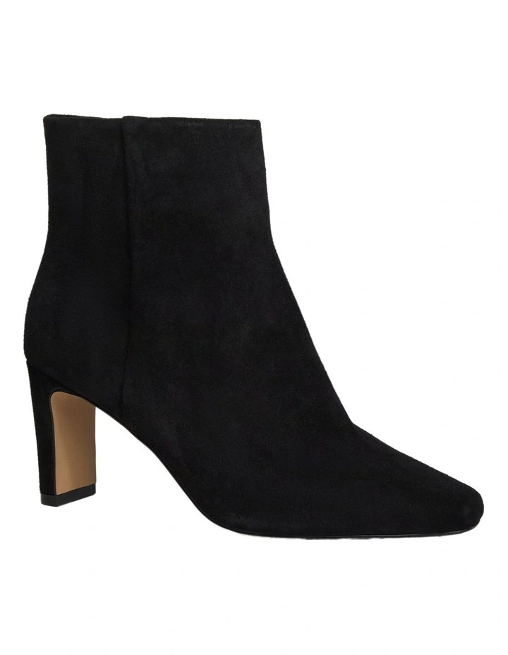 Drama Boots In Black Suede image 2