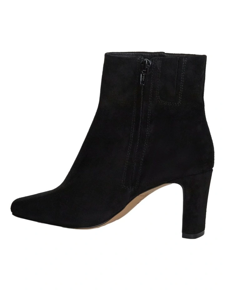 Drama Boots In Black Suede image 3