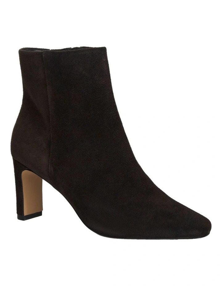 Drama Boots In Chocolate Suede image 2