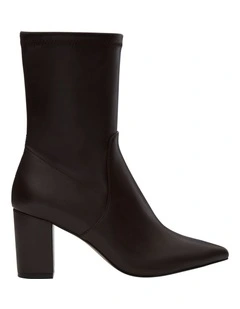 Karly Boots in Chocolate Stretch