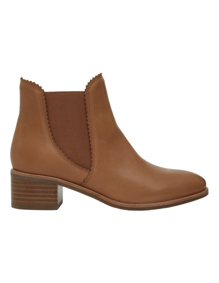 Blaze Boots in Tan Leather image 1
