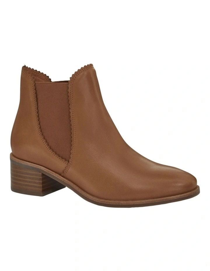 Blaze Boots in Tan Leather image 2