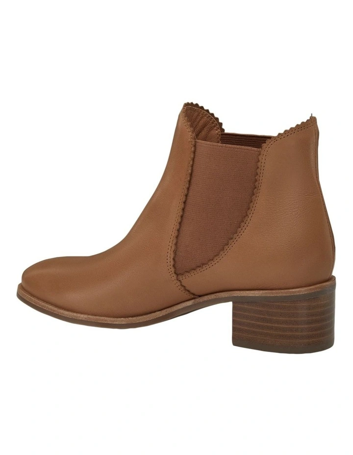 Blaze Boots in Tan Leather image 3