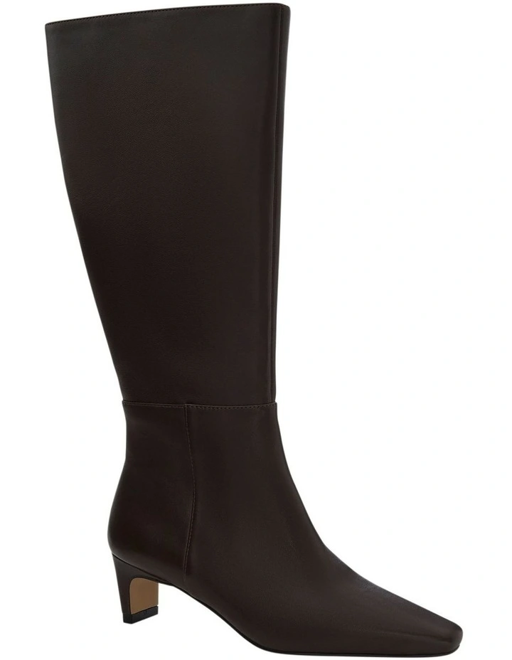 Salute Boots in Chocolate Leather image 2