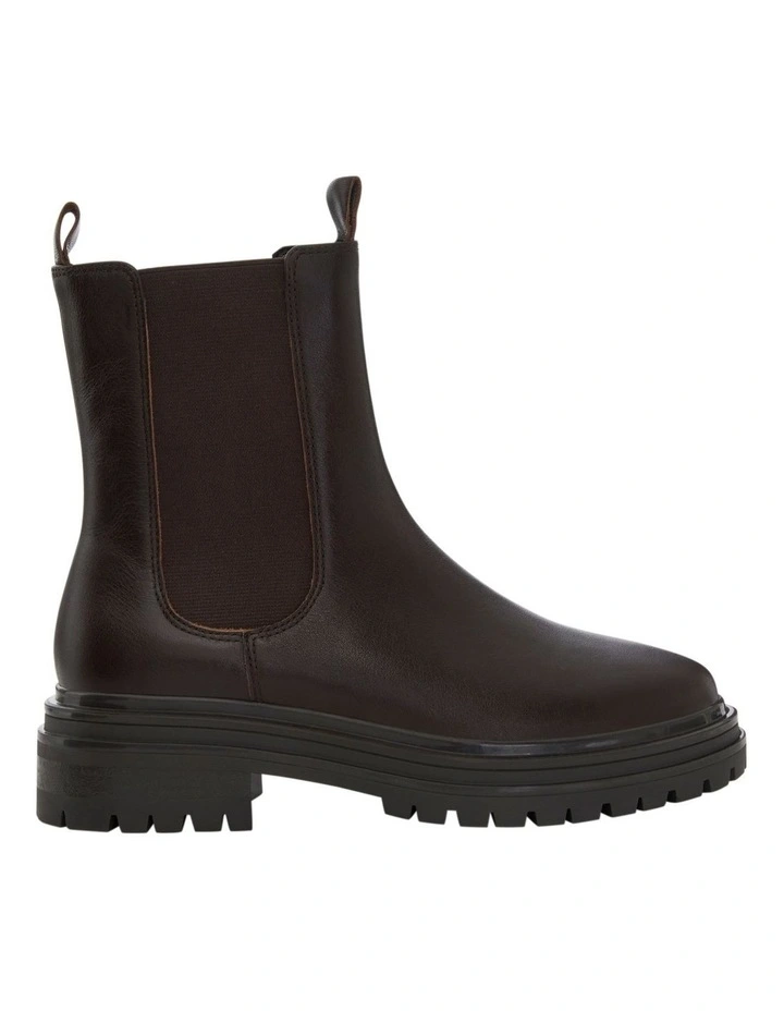 Kansas Boots in Chocolate Leather image 1