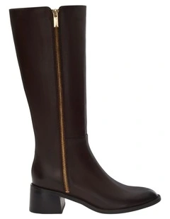 Emerson Boots in Brown Leather