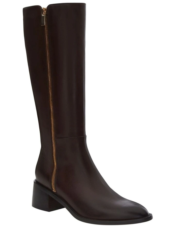 Emerson Boots in Brown Leather image 2