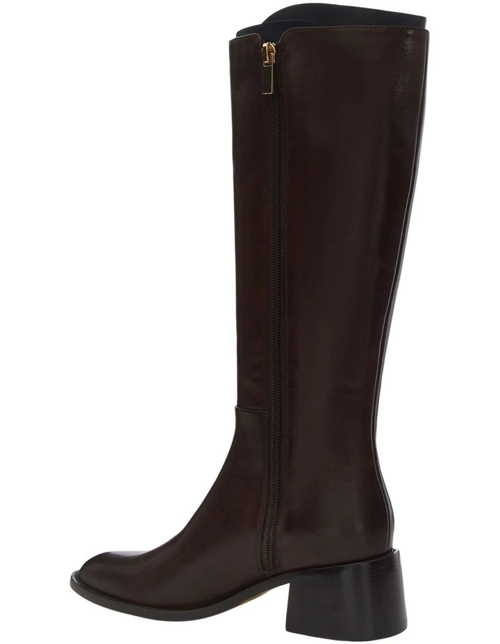 Emerson Boots in Brown Leather image 3