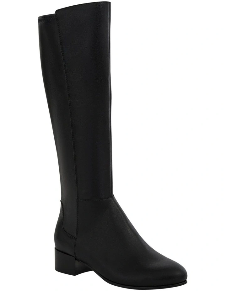Falcon Boots in Black Leather image 2
