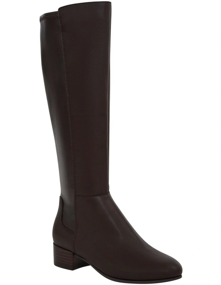 Falcon Knee in Chocolate Leather image 2