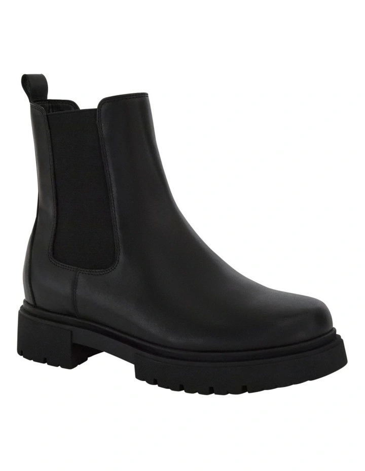 Freya Boots in Black Leather image 2