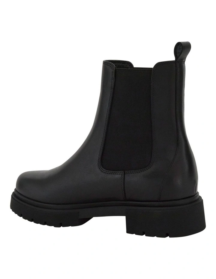 Freya Boots in Black Leather image 3