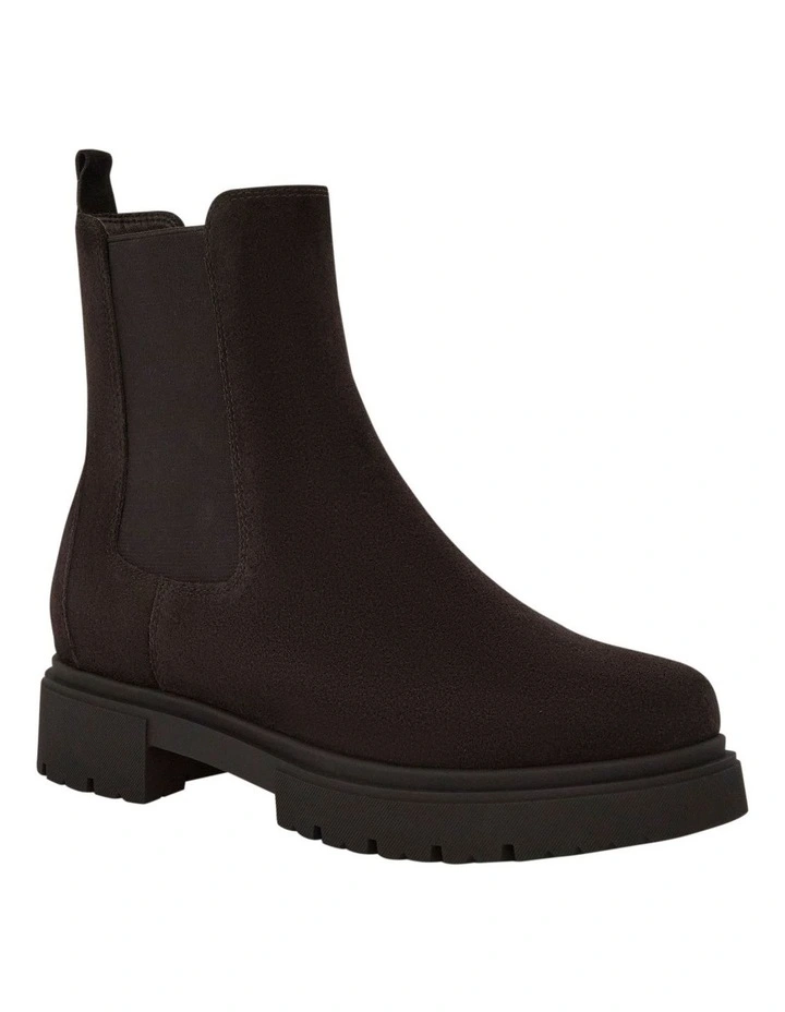 Freya Boots in Chocolate Suede image 2