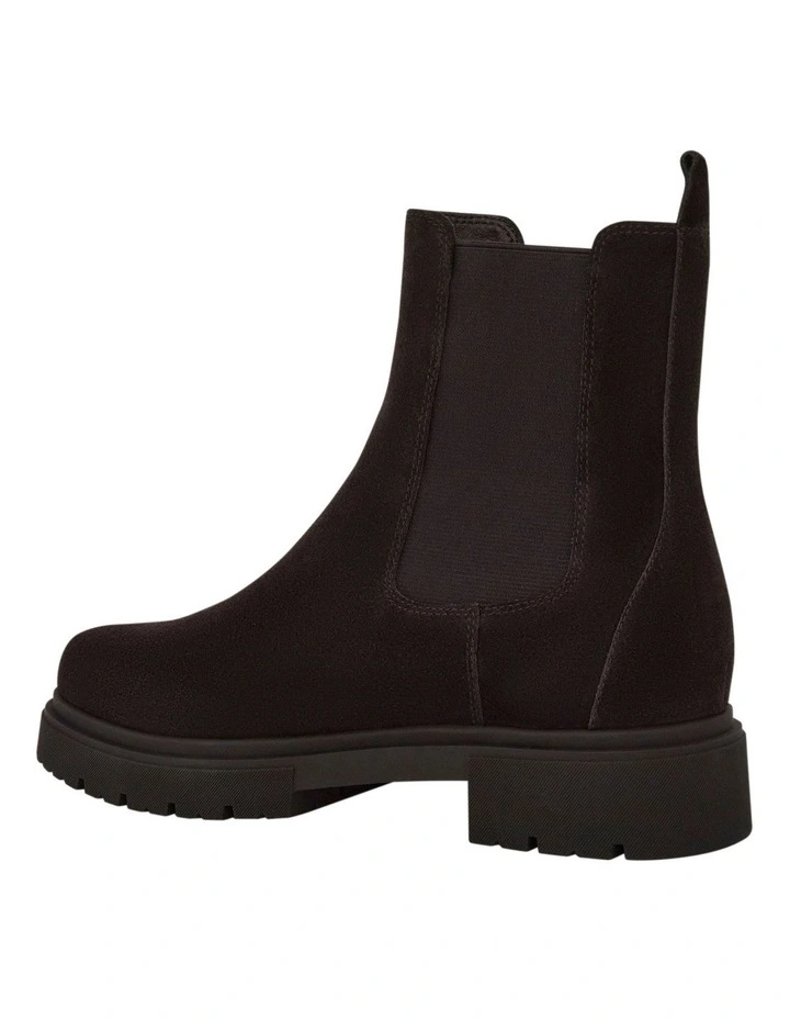 Freya Boots in Chocolate Suede image 3