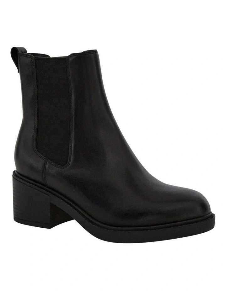Priya Boots in Black Leather image 2
