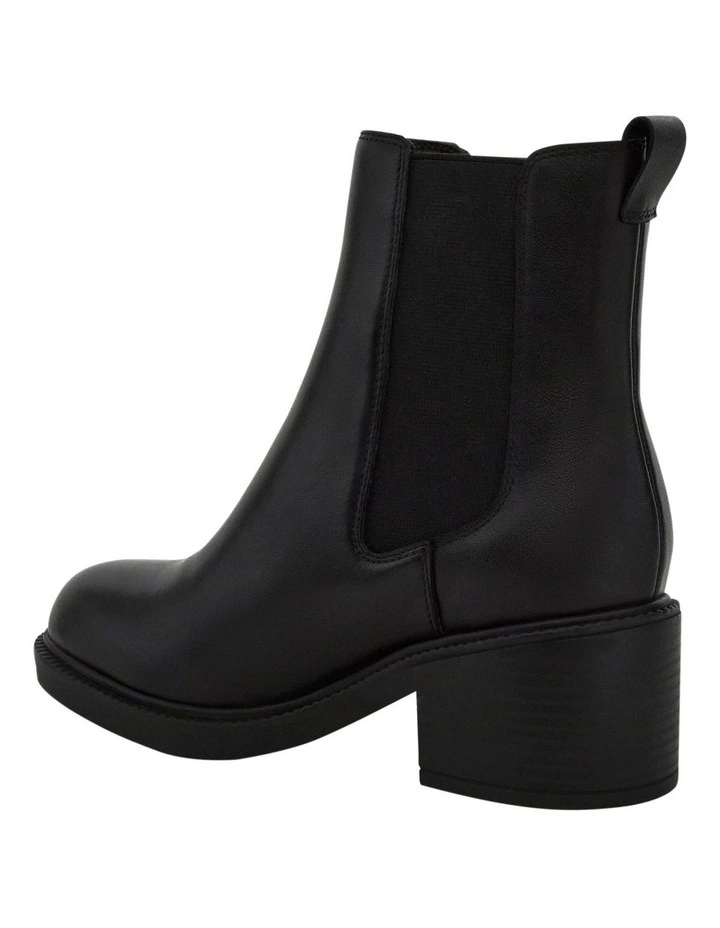 Priya Boots in Black Leather image 3