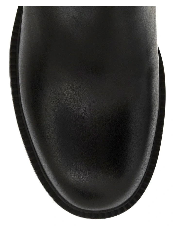 Priya Boots in Black Leather image 4