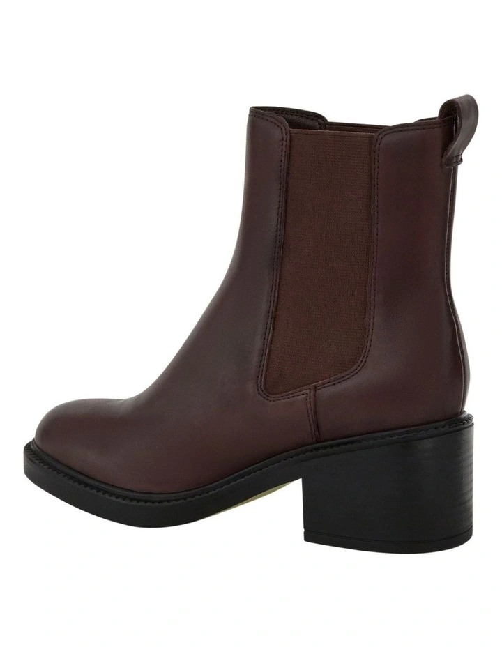Priya Boots in Chocolate Leather image 3