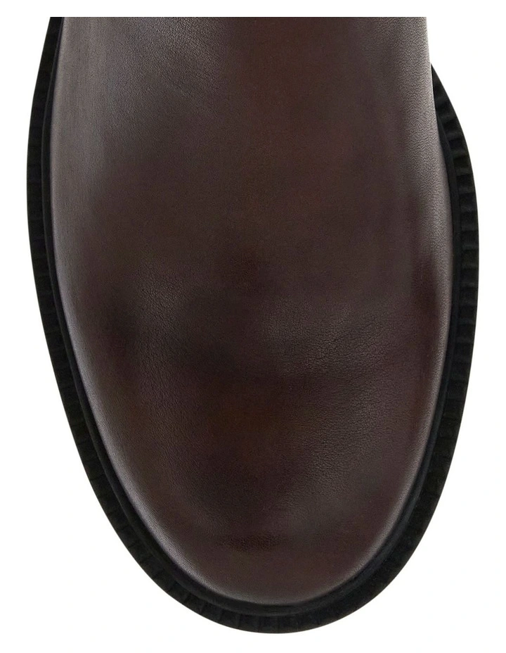 Priya Boots in Chocolate Leather image 4