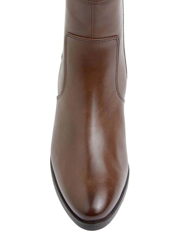 Dictate Brown Glove Boots image 5