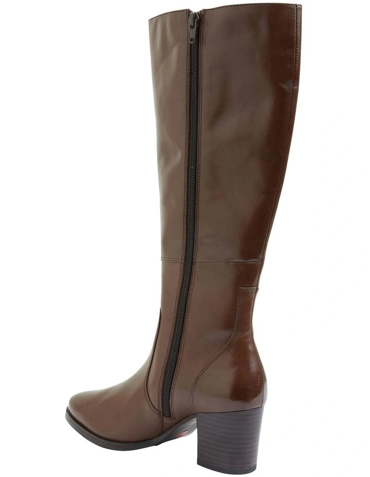 Dictate Brown Glove Boots image 6