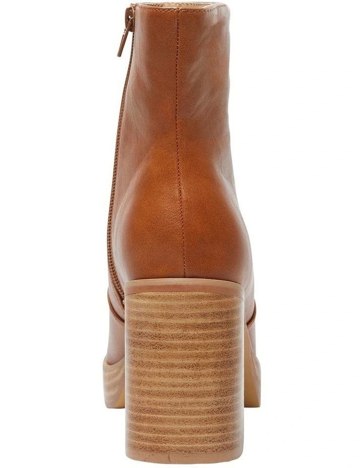 Tempo Boots in Tan Smooth image 5