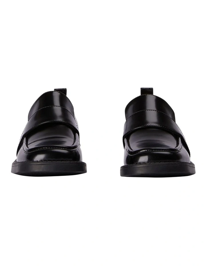Theo Flats Loafers in Black image 2