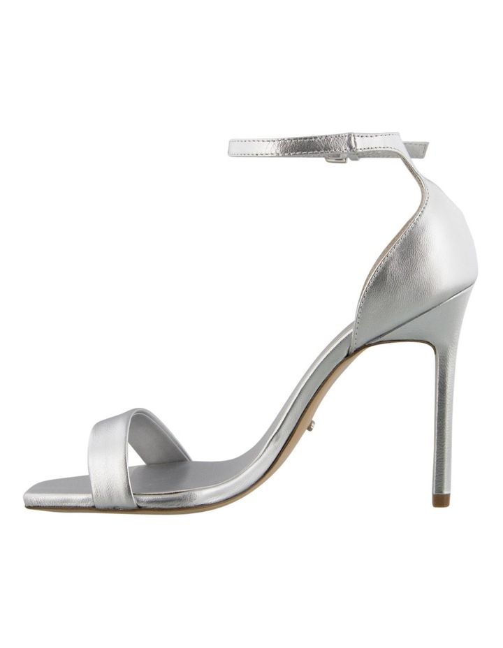 matt silver heels