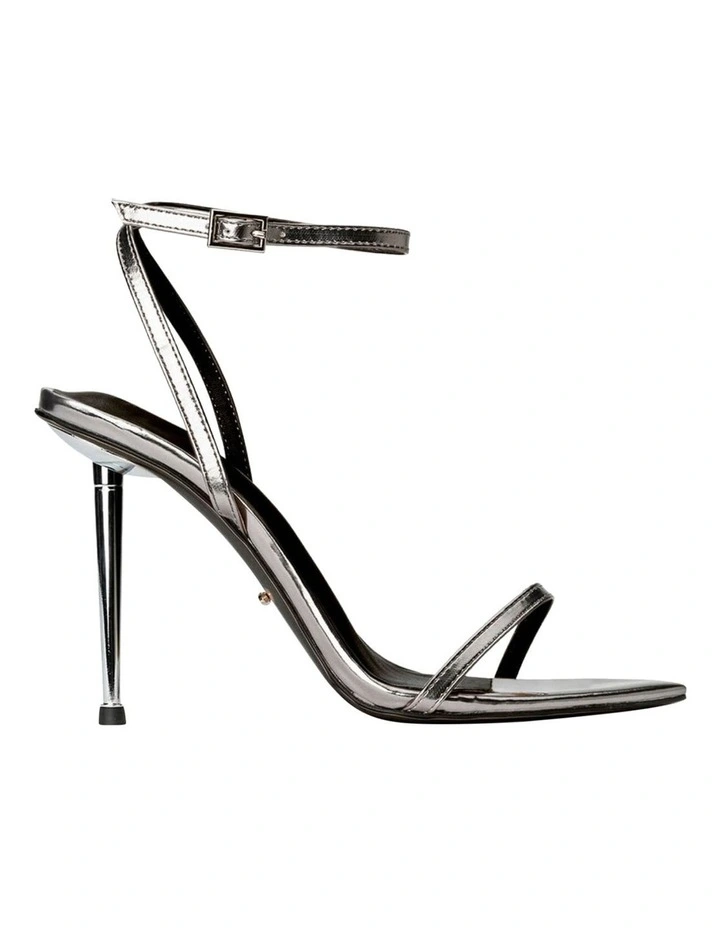 Myra Gunmetal Glimmer Heels image 1