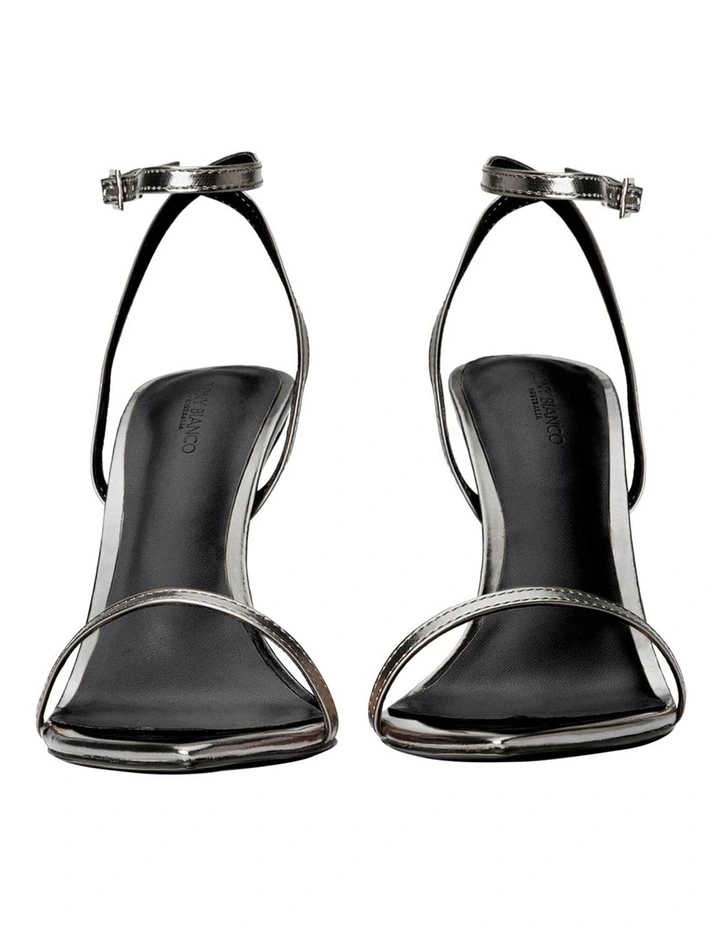 Myra Gunmetal Glimmer Heels image 2