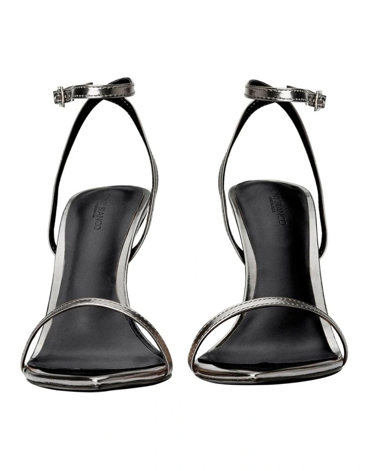 Myra Gunmetal Glimmer Heels image 4