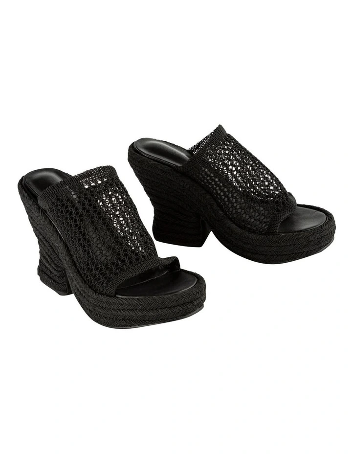 Matrix Black Waffle Wedges image 2