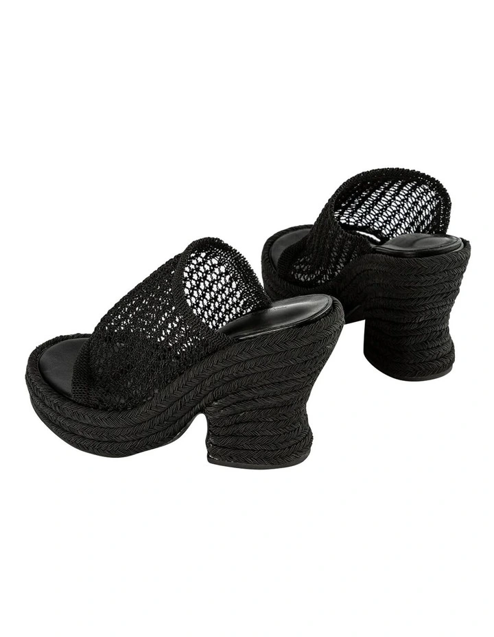 Matrix Black Waffle Wedges image 4