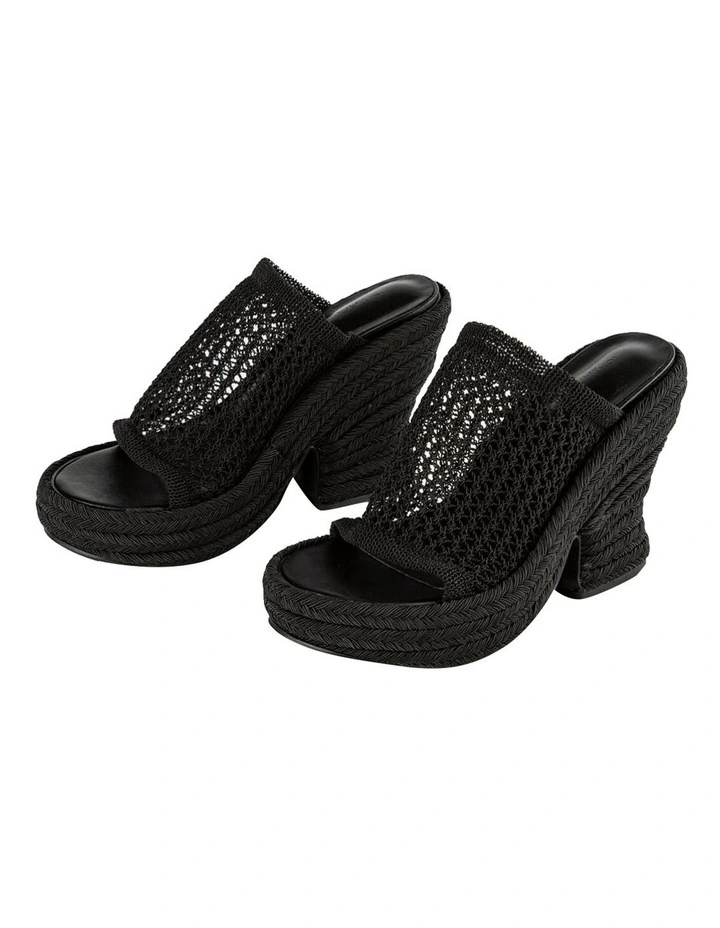 Matrix Black Waffle Wedges image 5