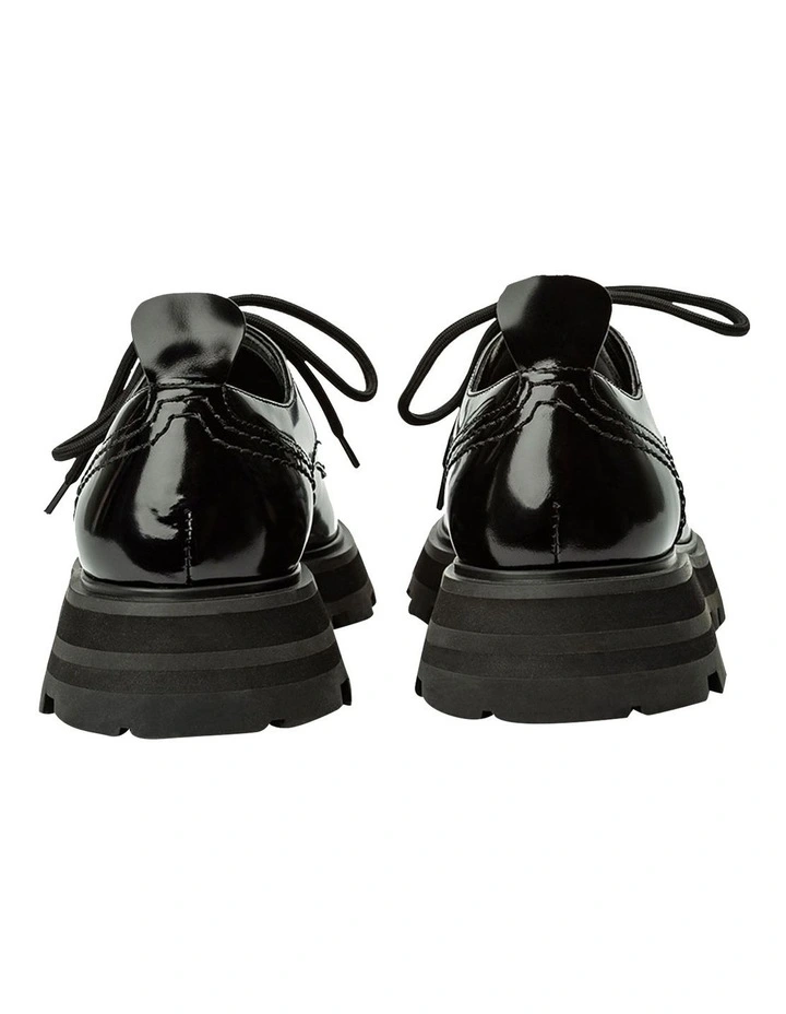 Austin Black Hi Shine Flats image 3
