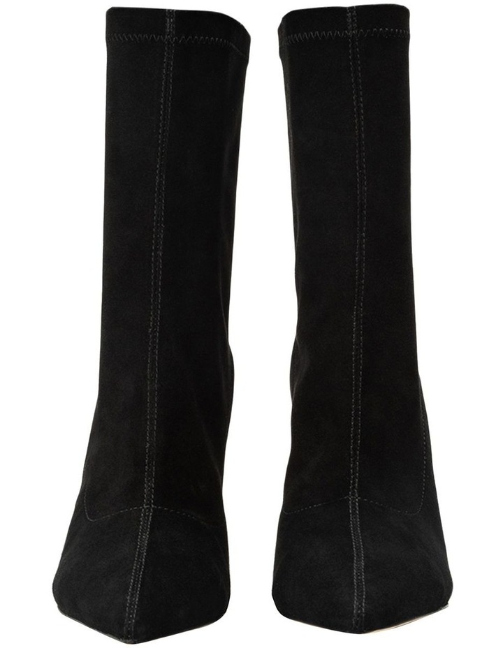 Kitty Black Suede Boots