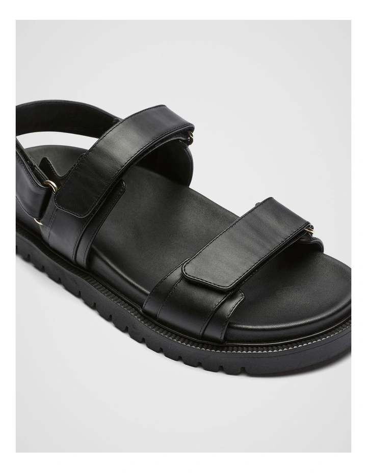 Mila Sandal in Black image 4