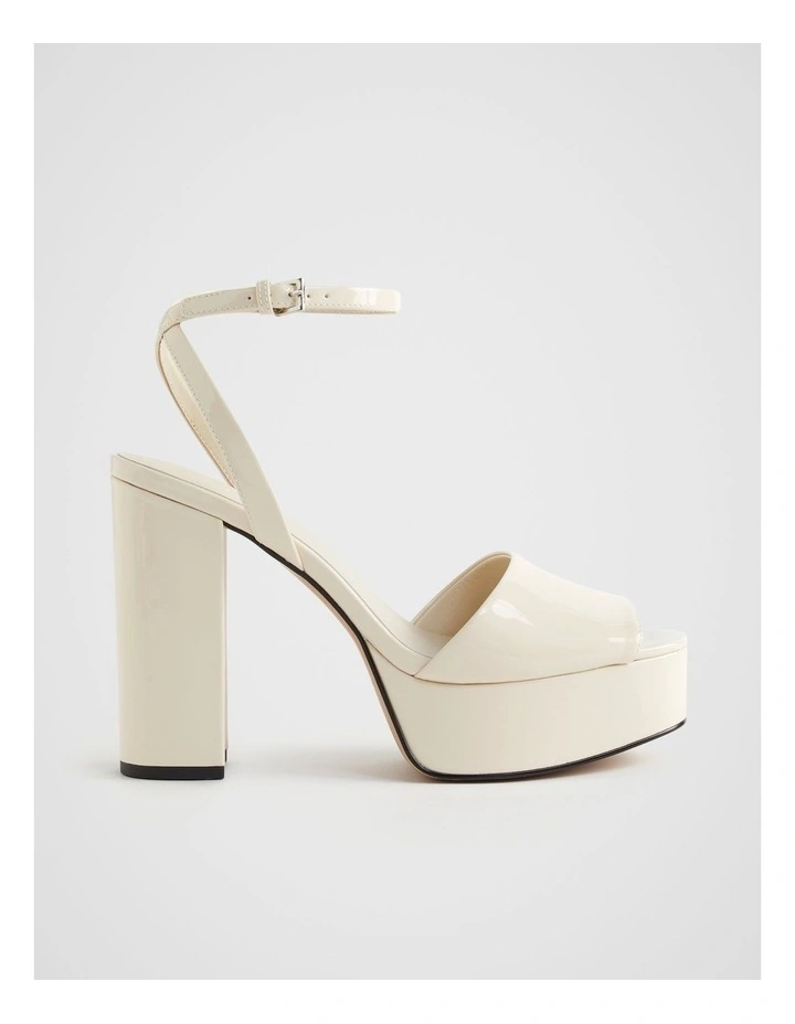 Paige Platform Heel in Stone image 1