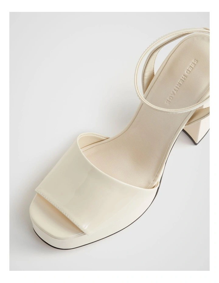 Paige Platform Heel in Stone image 4