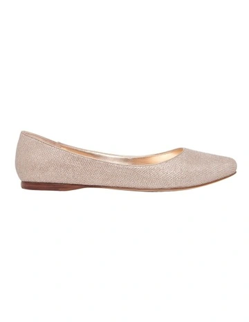 Speakup Ballet Flat in Rose gold