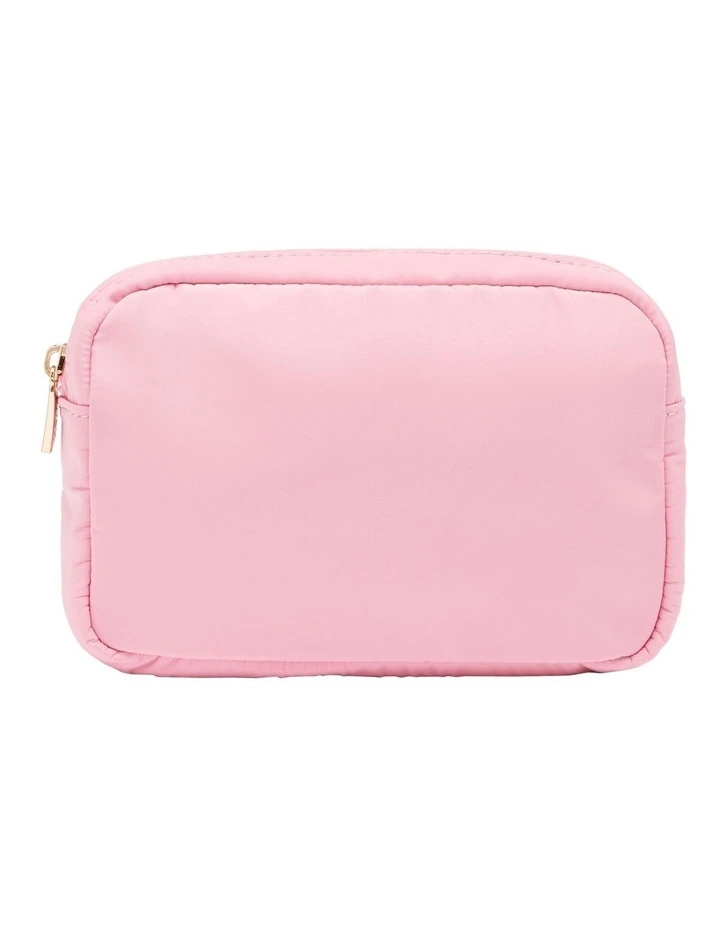 Small Cosmetic Bag in Pink image 1