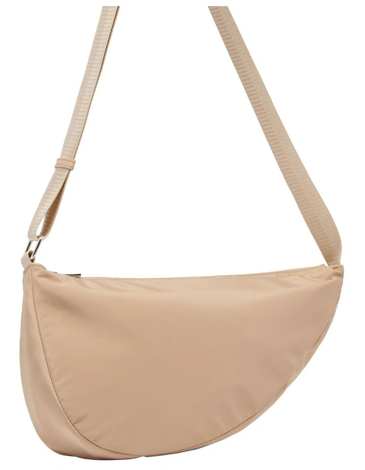 Moon Shoulder Bag in Tan image 3